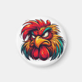 "Gomer the Infuriated Rooster" Magnet (Voorkant)