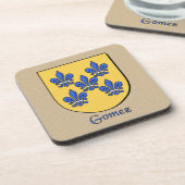 Gomez Family Shield Onderzetter (Linkerzijde)