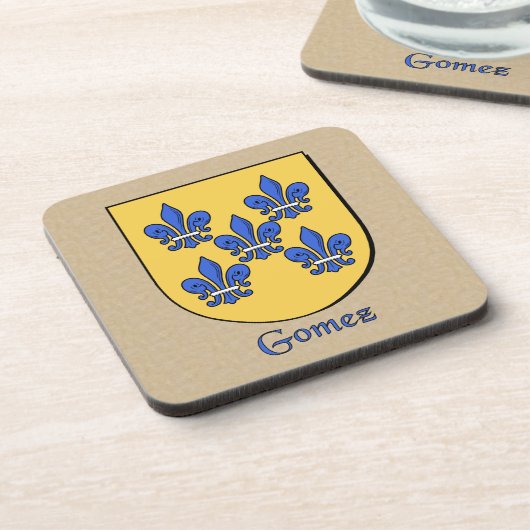 Gomez Family Shield Onderzetter (Linkerzijde)