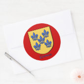 Gomez Family Shield Stickers (Envelop)