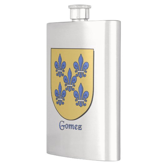 Gomez Heraldic Shield Heupfles (Links)