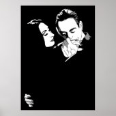 Gomez y Morticia Poster (Voorkant)