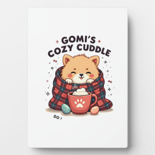 Gomis Cozy Cuddle Vintage Hond Deken Ontwerp Niet Fotoplaat