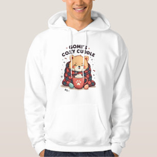 Gomis Cozy Cuddle Vintage Hond Deken Ontwerp Niet Hoodie