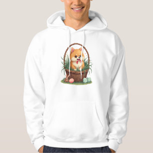 Gomi's Pasen Rommel Vintage Mooie Paashond Vector Hoodie