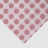 Gommen in Bloem Patroon Decoupage Tissuepapier (Detail)