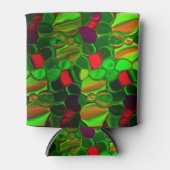 Gomos coloridos com efeito cromado blikjeskoeler (Voorkant)