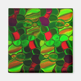 Gomos coloridos com efeito cromado magneet