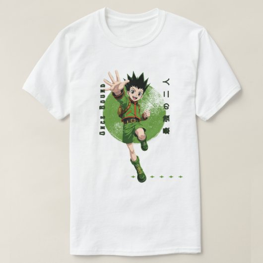 Gon Freecss Hunter x Hunter Anime T-Shirt (Design voorkant)