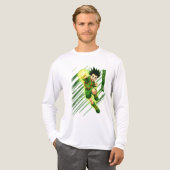 Gon Freecss Jajanken Power Anime Tri-Blend Shirt (Voorkant)