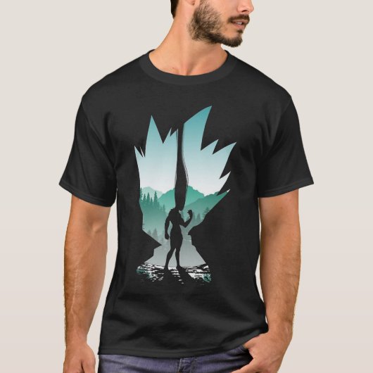 gon volwassen hunter x hunter manga strip hxh anim t-shirt (Voorkant)