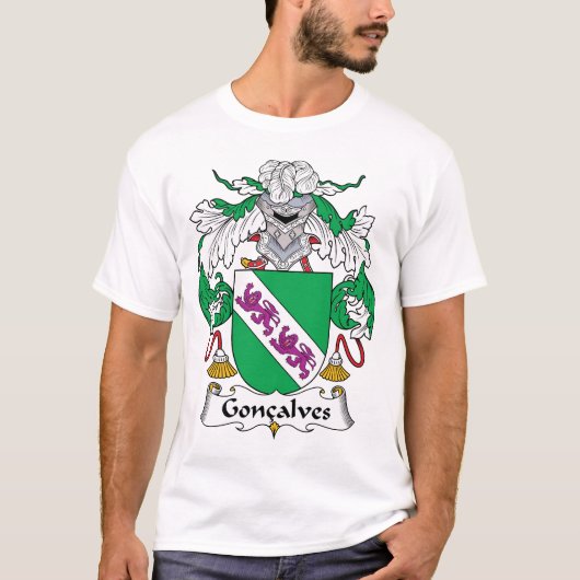 Goncalves Family Crest T-shirt (Voorkant)
