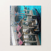 Gondalas in Las Vegas Nevada. Jigzaag Puzzle Legpuzzel (Verticaal)