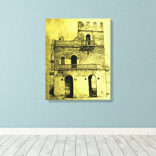 Gondar Canvas Afdruk (Insitu (Houten vloer))