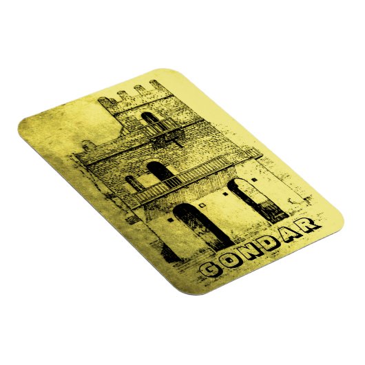 Gondar Ethiopia Magneet (Rechterzijde)