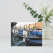 Gondel, gondels! briefkaart (Staand voorkant)