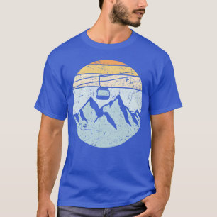 Gondelberg Skivakantie Kabelbaan Lift Liefhebber T-shirt