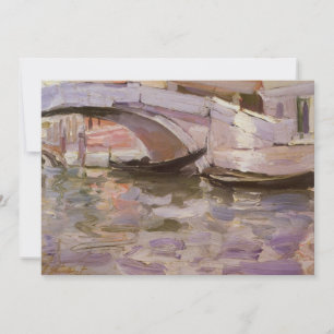 Gondels door John Singer Sargent, Impressionisme K