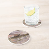 Gondels door John Singer Sargent, Impressionisme K Zandsteen Onderzetter (Zijkant)