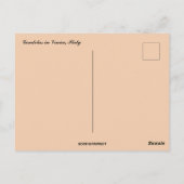 Gondels in Vence Italië Briefkaart (Achterkant)