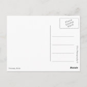 Gondels in Venetië in zwart-wit Briefkaart (Achterkant)