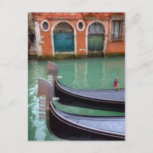 Gondels op het Grand Canal, Venetië Briefkaart