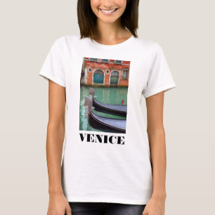Gondels op het Grand Canal, Venetië T-shirt