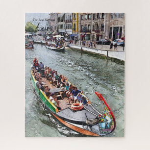 Gondeltocht- Aveiro Portugal Legpuzzel
