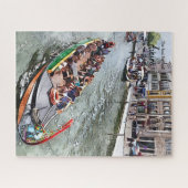 Gondeltocht- Aveiro Portugal Legpuzzel (Horizontaal)