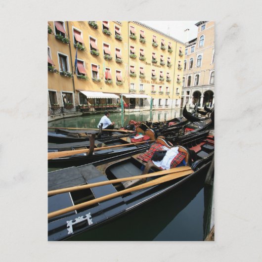 Gondola Briefkaart (Voorkant)