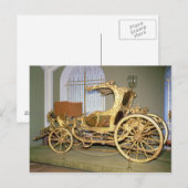 Gondola drager van Empress Catherine II Briefkaart (Voorkant / Achterkant)