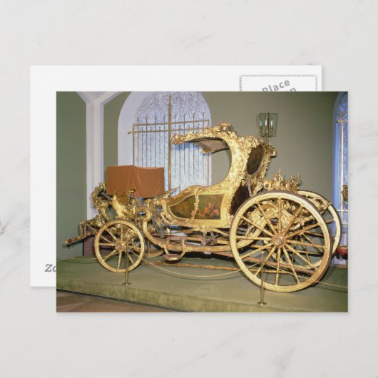 Gondola drager van Empress Catherine II Briefkaart (Voorkant / Achterkant)