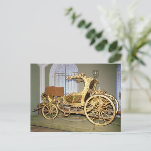 Gondola drager van Empress Catherine II Briefkaart (Staand voorkant)