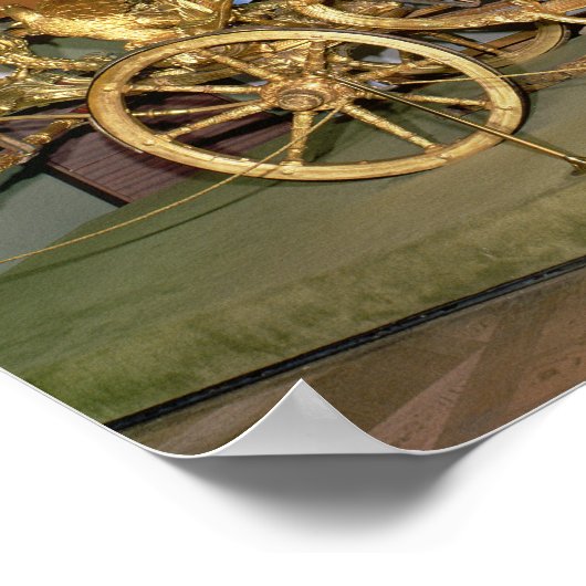 Gondola drager van Empress Catherine II Poster (Hoek)