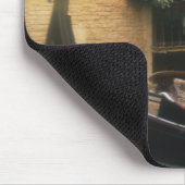 Gondola en Restaurant, Venetië, Veneto, Italië Muismat (Hoek)