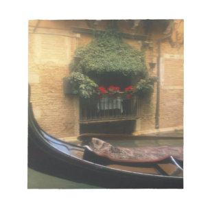 Gondola en Restaurant, Venetië, Veneto, Italië Notitieblok