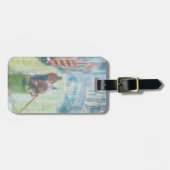 Gondola in Venetië, Italië Bagagelabel (Voorkant horizontaal)