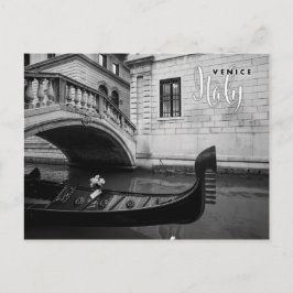 Gondola in Venetië, Italië Briefkaart