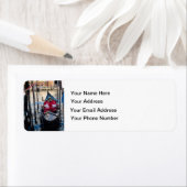 Gondola in Venetië, Italië Etiket (Insitu)