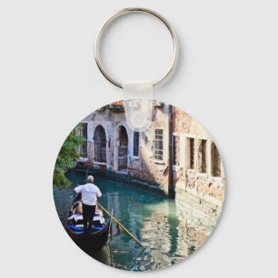 Gondola in Venetië, Italië Sleutelhanger