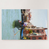 Gondola in Venetië Legpuzzel (Horizontaal)