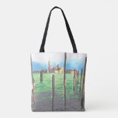 Gondola Moorings in Venetië Tote Bag (Achterkant)