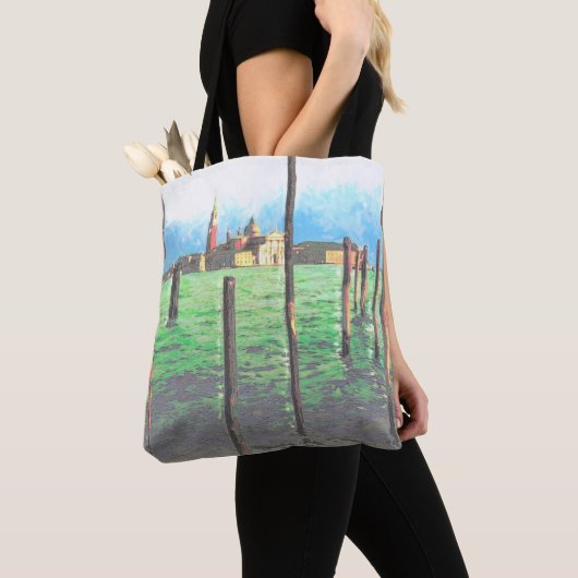 Gondola Moorings in Venetië Tote Bag (Dichtbij)