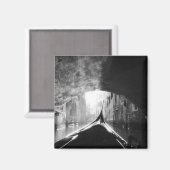 Gondola onder een brug van Venetië Magneet (Voorkant / Achterkant)