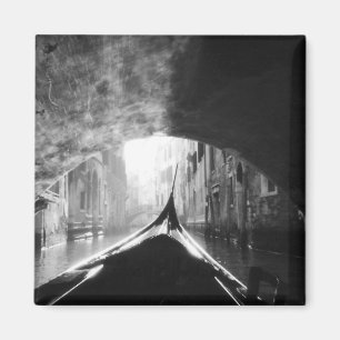 Gondola onder een Venetië-brug Magneet