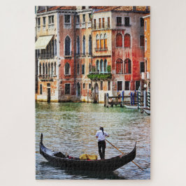 Gondola op het Grote Kanaal van Venetië Legpuzzel
