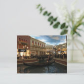 Gondola Ride bij het Venetiaanse Briefkaart (Staand voorkant)