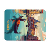 Gondola ride in Venice with historic buildings Magneet (Horizontaal)