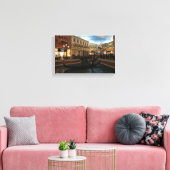 Gondola Ride op het Venetiaans Canvas Afdruk (Insitu (Woonkamer))