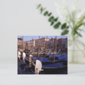 Gondola Save-the-Date Kaarten (Staand voorkant)